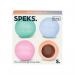 Speks Mini Gump Stress Ball Assorted Pack of 4 GumpMini4Prism SPK79036