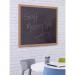 Eco-Friendly Non-Magnetic Wall Mounted Wooden Frame Chalk Writing Board - 900(w) x 600mm(h) 1031