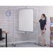 Non-Magnetic Mobile Pivot Writing Board - Portrait - 900(w) x 1200mm(h) 1280