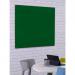 Unframed Noticeboard - Green - 900(w) x 600mm(h) 2206LGRN