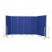 Mobile Insta-Wall 7 Panel - Blue - 1800(w) x 1940mm(h) 2987LBL