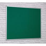 FlameShield Aluminium Framed Noticeboard - Green - 900(w) x 600mm(h) 4806HGRN