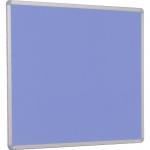 Accents FlameShield Aluminium Framed Noticeboard - Lilac - 900(w) x 600mm(h) 4806LLI
