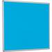 Accents FlameShield Aluminium Framed Noticeboard - Light Blue - 1200(w) x 1200mm(h) 4812LLB