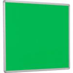 Accents FlameShield Aluminium Framed Noticeboard - Light Green - 1200(w) x 1200mm(h) 4812LLG