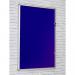 Side Hinged Tamperproof Noticeboard - Blue - 600(w)x 900mm(h) 7906LBL