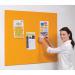 Accents Unframed Noticeboard - Gold - 900(w) x 600mm(h) 8351LGOLD