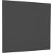 Accents Unframed Noticeboard - Charcoal - 1200(w) x 1200mm(h) 8353LCH