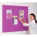 Accents Unframed Noticeboard - Lavender - 1200(w) x 1200mm(h) 8353LLAV