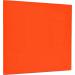 Accents Unframed Noticeboard - Orange - 1200(w) x 1200mm(h) 8353LOR