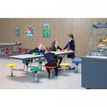 Spaceright 8 Seat Rect. Mbl Fold Table