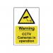 Spectrum Industrial Warning CCTV Cameras In Op S/A PVC Sign 200x300mm 1311 SPT16976