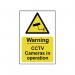 The Spectrum Industrial CCTV signs feature bold lettering and a bright yellow background to easily warn of the presence of CCTV cameras. The durable PVC material ensures long-lasting use, while the 200x300mm size is noticeable yet unobtrusive. These signs are an essential addition to any outdoor surveillance system.