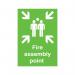 Safety Sign Fire Assembly Point A2 PVC FR04548R SR11138