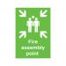 Safety Sign Fire Assembly Point A2 PVC FR04548R SR11138