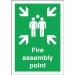 Safety Sign Fire Assembly Point A2 PVC FR04548R SR11138