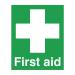 Safety Sign First Aid 100x250mm PVC FA00607R