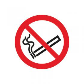 Safety Sign No Smoking Symbol Self-Adhesive 50x50mm PH04739S SR11177