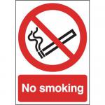 Safety Sign No Smoking A5 PVC ML02051R SR11181