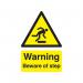 Safety Sign Warning Beware of Step A5 Self-Adhesive HA21451S SR11199