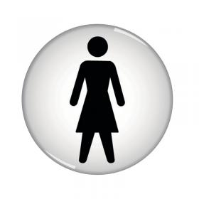 General Domed Sign Women Symbol 60mm RDS1 SR11235