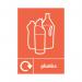 A5 Sign Self Adhesive Plastics Only (Pack of 5) Y7321007 SR21569