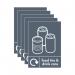A5 Sign Self Adhesive Food Tins and Drink Cans (Pack of 5) Y7321008 SR21570
