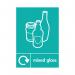 A5 Sign Self Adhesive Mixed Glass (Pack of 5) Y7321009 SR21571