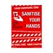 Sanitise Your Hands S/A Vinyl A3 FA064A3SAV