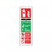 Safety Sign Carbon Dioxide Fire Extinguisher 300x100mm Self-Adhesive F203/S SR71138