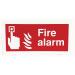 Safety Sign Fire Alarm 100x200mm Self-Adhesive F90A/S