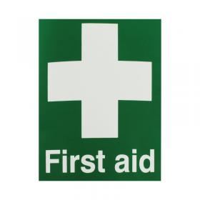 Safety Sign First Aid 150x110mm Self-Adhesive EO4X/S SR71218