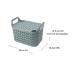 Strata Small Urban Store Basket with Lid 4L Green XW122-LPG-VW SRT05719