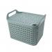 Strata Medium Urban Store Basket with Lid 14L Green XW123-LPG-VW SRT05720