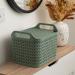 Strata Medium Urban Store Basket with Lid 14L Green XW123-LPG-VW SRT05720