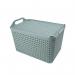 Strata Large Urban Store Basket with Lid 24 Litre Green XW124-LPG-VW SRT05721