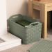 Strata Large Urban Store Basket with Lid 24 Litre Green XW124-LPG-VW SRT05721