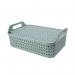 Strata Shallow Basket with Lid 12L Green XW132-LPG-VW SRT05722
