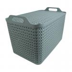Strata Extra Large Basket with Lid 42L Green XW131-LPG-VW SRT05723