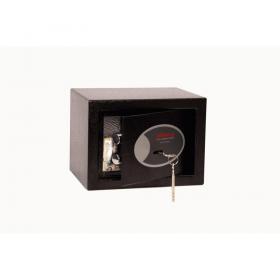 Phoenix Compact Home Office SS0721K Black Security Safe with Key Lock SS0721K