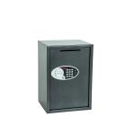 Phoenix Vela Deposit Home & Office SS0804ED Size 4 Security Safe with Electronic Lock SS0804ED
