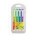Stabilo Swing Cool Highlighters Wallet Assorted (Pack of 4) 2754 SS13491