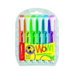 Stabilo Swing Cool Highlighter Assorted (Pack of 6) 275/6-3 SS13494