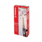 Stabilo Write-4-all Permanent Marker Fine 0.7mm Black (Pack of 10) 15646 SS13712