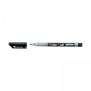 Stabilo Write-4-all Permanent Marker Medium Black Pack of 10 14646