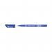 Stabilo Sensor Cushion Tip Fineliner Pen Blue (Pack of 10) 18941 SS18941