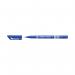 Stabilo Sensor Cushion Tip Fineliner Pen Blue (Pack of 10) 18941 SS18941