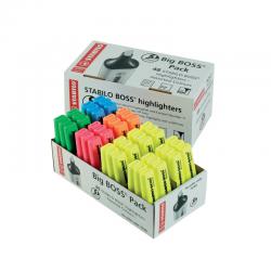 Stabilo Boss Original Highlighter Assorted (Pack of 48) 7048-1 SS19873