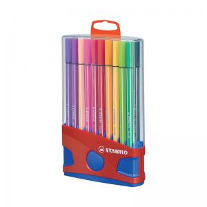 Stabilo Pen 68 Premium Felt Tip Pen Colorparade Assorted Pack of 20