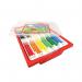 Stabilo Trio A-Z Felt Tip Colour Pens Classpack Gratnell Tray Assorted (Pack of 144) F378/144-04 SS35524